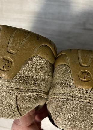 Eleganten кожаные кроссовки/бежевые кроссовки туфли 🤎 8