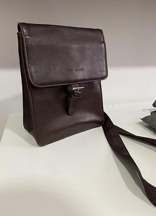 Шкіряна барсетка