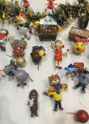 Ексклюзивні оригінальні іграшки ручної роботи з пап'є-маше персонажі улюблених мультфільмів