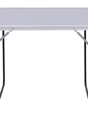 Стіл для пікніка розкладний 80×60×5.5 (см) сірий lugi jy-8060g