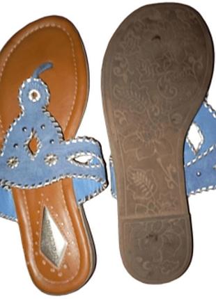 Sandals женские летние в восточном стиле натуральная кожа