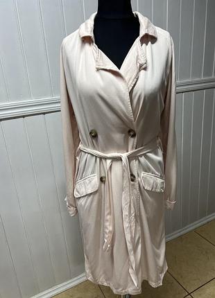 Тренч  пудровий жіночий amisu