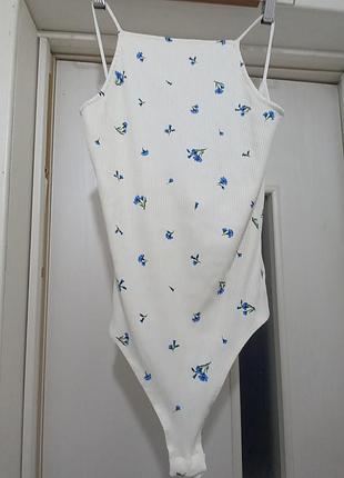 Боди открытая спинка вискоза