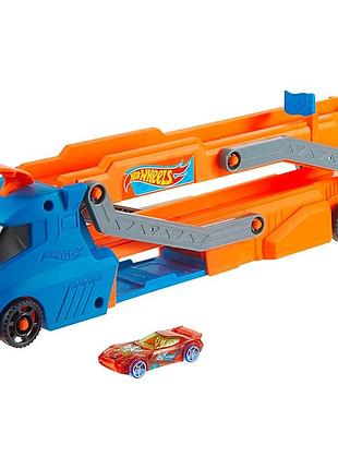 Вантажівка hot wheels блискавичний автотранспортер