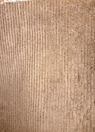 Ткань -вильвет темно-коричневого цвета