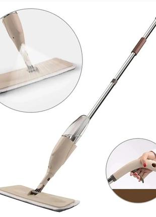 Швабра с распылителем для мытья полов water spray mop, белая