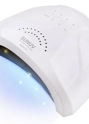 Лампа для манікюру 36w, sunuv led+uv sun 1 se