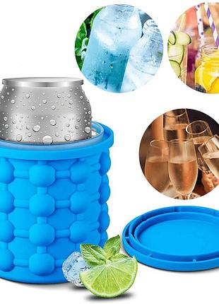 Силіконова форма для льоду ice cube maker genie