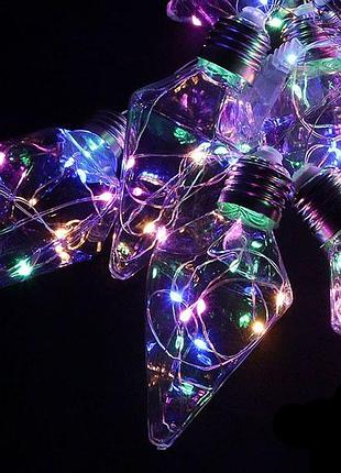 Гирлянда штора, от сети, 5м, 150led, мультицветная