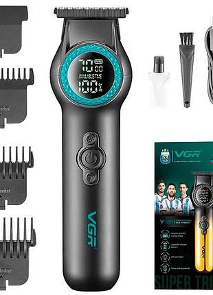 Тример для стрижки (3 насадки), від usb, vgr v-990