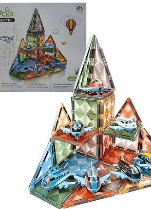 Магнитный конструктор с самолетами, 29 деталей, ch1212