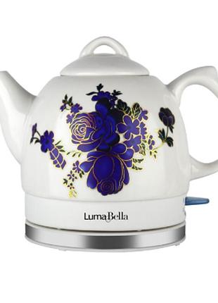 Керамический электрочайник от сети, 1,2л, 1500вт, lb-59016