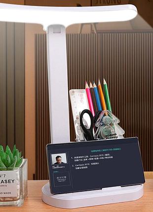 Настольная лампа на аккумуляторе, от usb, 3 режима