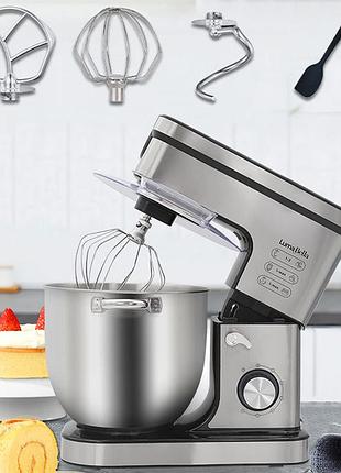 Планетарный миксер с чашей 12л, 6 скоростей, lb-55002