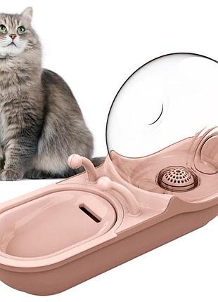 Автоматичний фонтан напувалка для кішок та собак з usb, 4,5 л, равлик, ly-470