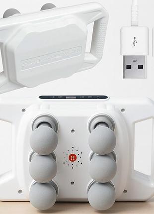 Масажер для тіла, 6 роликів, від usb