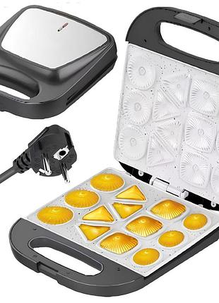Аппарат для приготовления печенья на 13шт, 1400w, hoffmans hm-3020