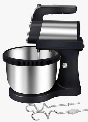 Миксер с металлической чашей, 1600 вт, 4.5л, hm-6631