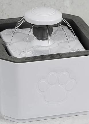Автоматична напувалка фонтан 2,5л для собак і кішок pet water fountain