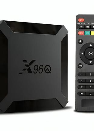 Приставка смарт тв x96q, 1/8gb, android 12,1