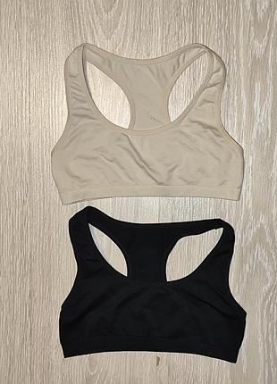 Бесшовный топ, лиф george на 9-11 лет