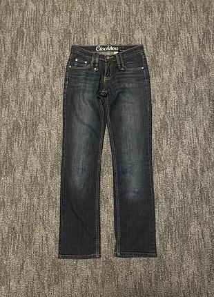 Вінтажні джинси на низький посадці