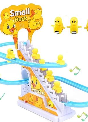 Американские горки для уточек утята на горке small duck