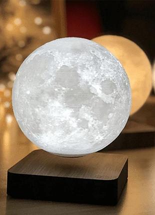 Левітуючий нічник світильник 3d magnetic moon light