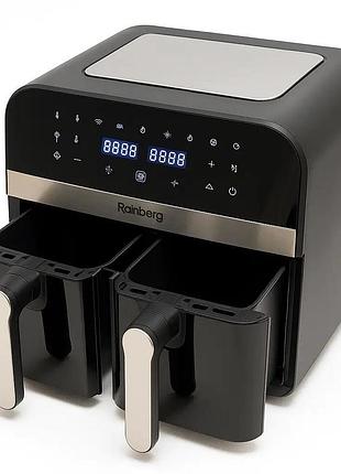 Аэрофритюрница на две чаши 13л, 4200w