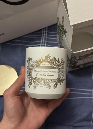 Ароматична свічка від maison francis kurkdjian baies des lunes обʼємом 280 г.