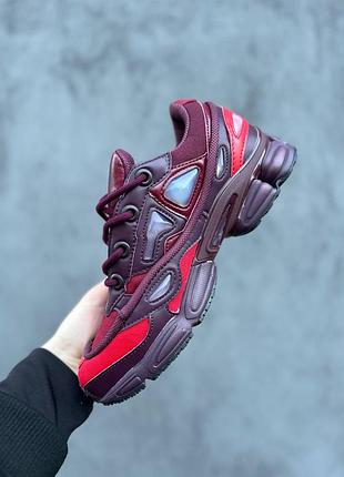 Adidas raf simons ozweego red vine 3