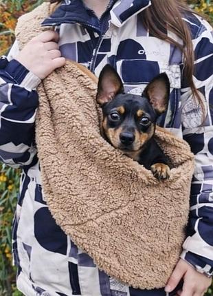 Сумка переноска для котиков и маленьких собачек