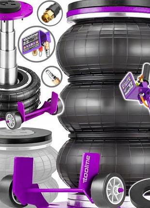 Пневмодомкрат 3,5т 130-440мм toolme (польша)