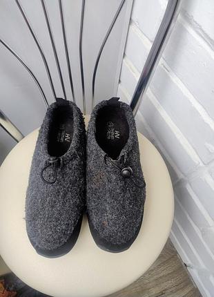 Шерстяные тапочки human nature