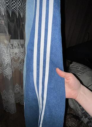 Джинси з лампасами adidas розмір s