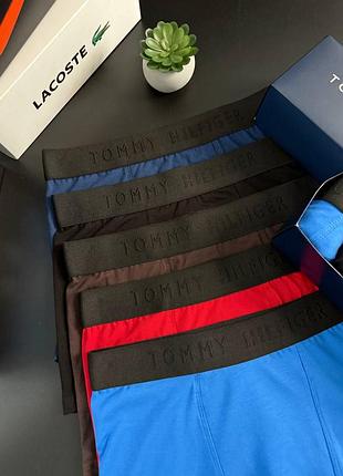 Бавовняні боксерки tommy hilfiger /  чоловіча спідня білизна / чоловічі труси бавовна