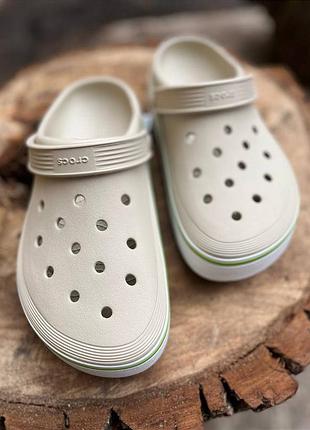 Чоловічі крокси сабо crocs off court bone crocs crocs crocs