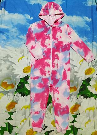 Стильная,фирменная,флисовая пижама, кигуруми для девочки 7-8 р-lupilu