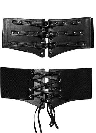 Готичний вінтажний корсет пояс
