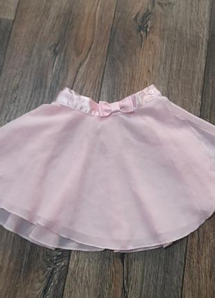 Шифоновая юбка для балета и танцев на девочку 4 года