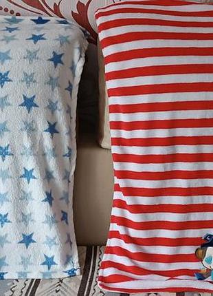 Плед-покрывало для малышей с нашивкой для развития мелкой моторики