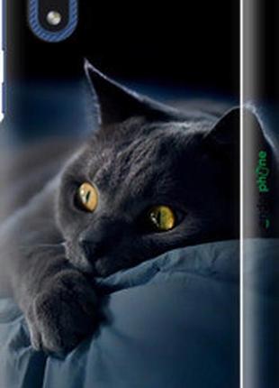 Чохол на samsung galaxy a01 core a013f димчастий кіт "825m-2065-73076"