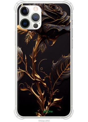 Чехол на iphone 12 pro роза 3 "5552sp-2052-73076"