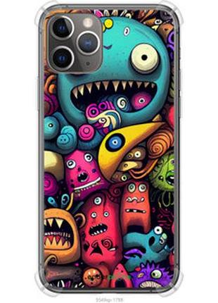 Чохол на iphone 11 pro cмішні монстри "5549sp-1788-73076"
