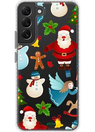 Чехол на samsung galaxy s22 plus новогодний 1 "4614pc-2495-73076"