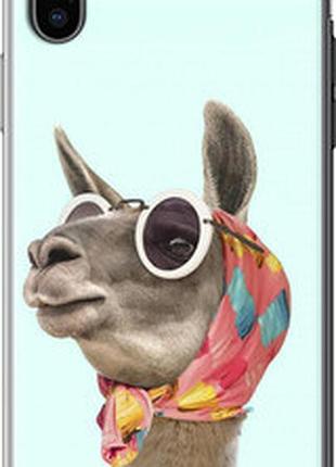 Чехол на iphone xs модная лама "4479t-1583-73076"