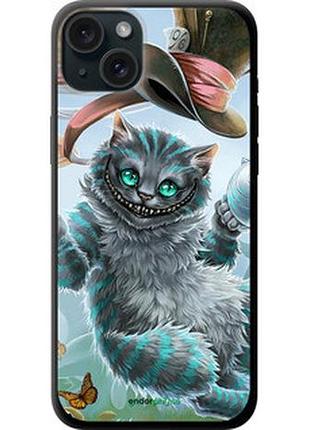 Чехол на iphone 15 plus чеширский кот 2 "3993b-3097-73076"