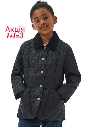 Стьобана куртка barbour з вельветовим коміром стеганая куртка