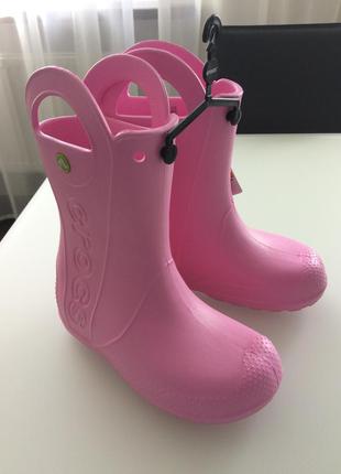 Чоботи гумові crocs3 фото