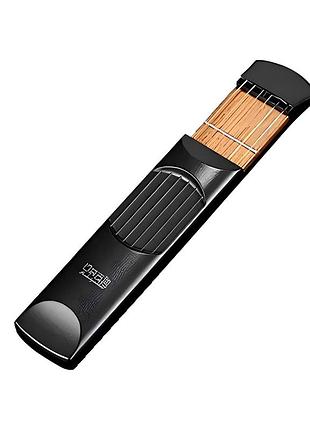 Кишенькова гітара resteq 20 см розкладний музичний інструмент для тренування акордів та гри